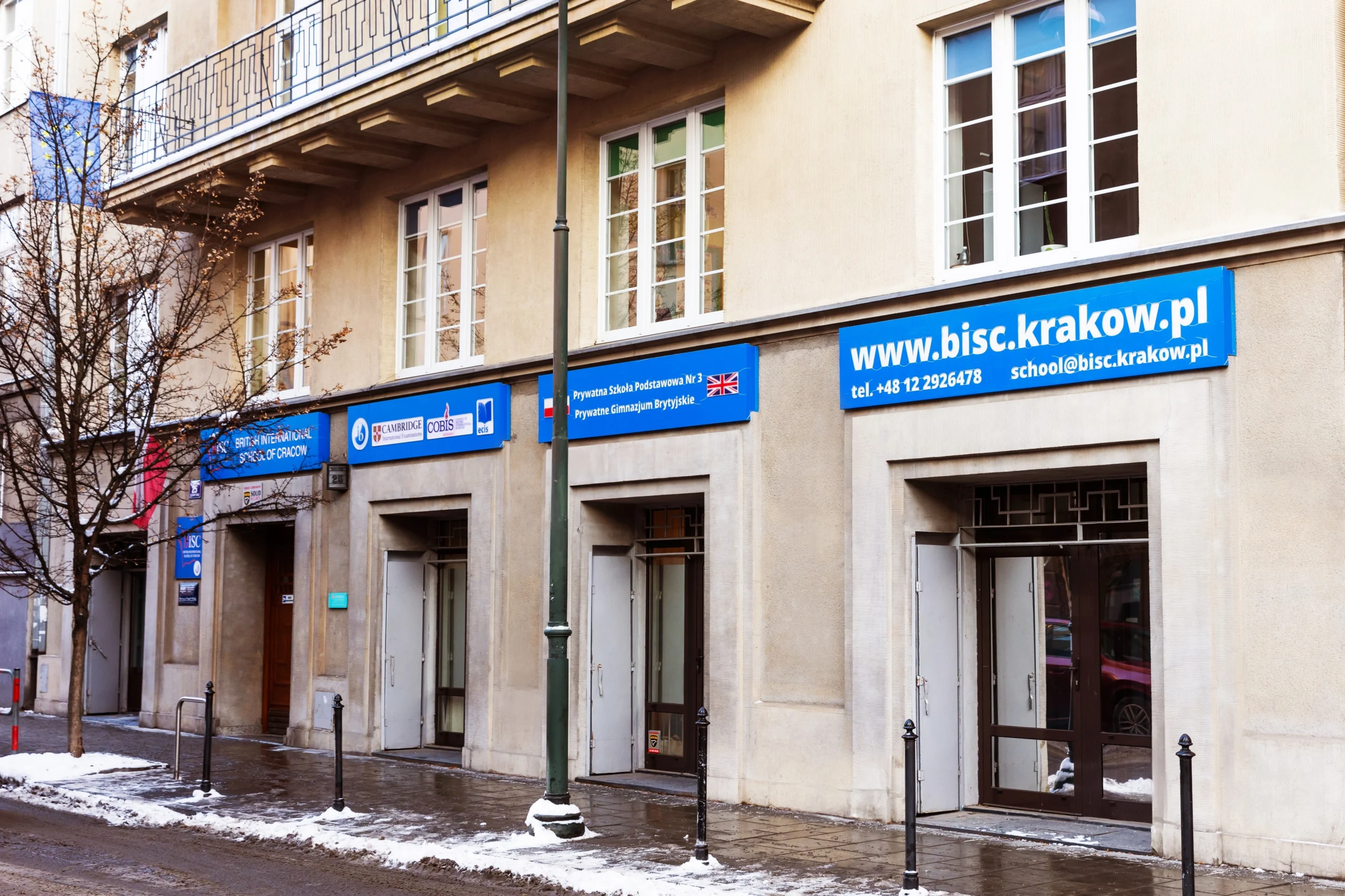 British International School Kraków building exterior